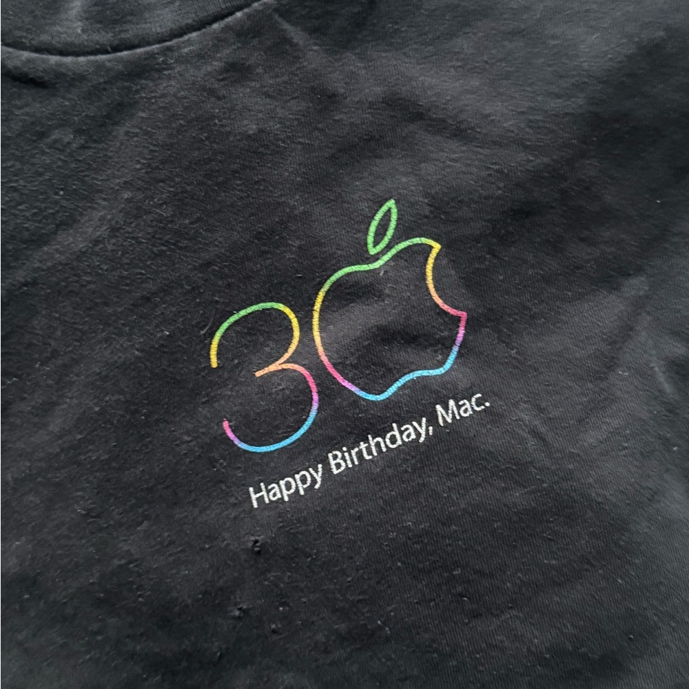American Apparel Apple Mac 30th Anniversary T-Shirt